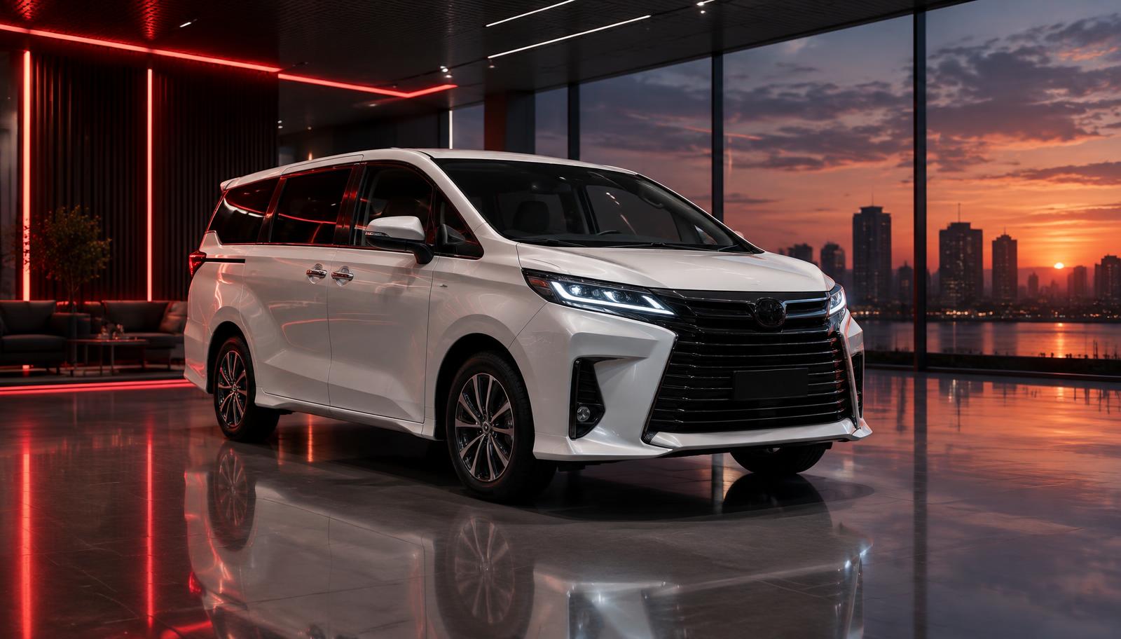 Mobil Toyota di showroom